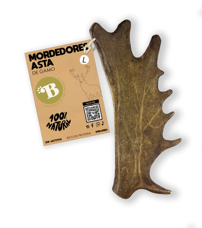 PACK de 2 Asta de Gamo para Perros