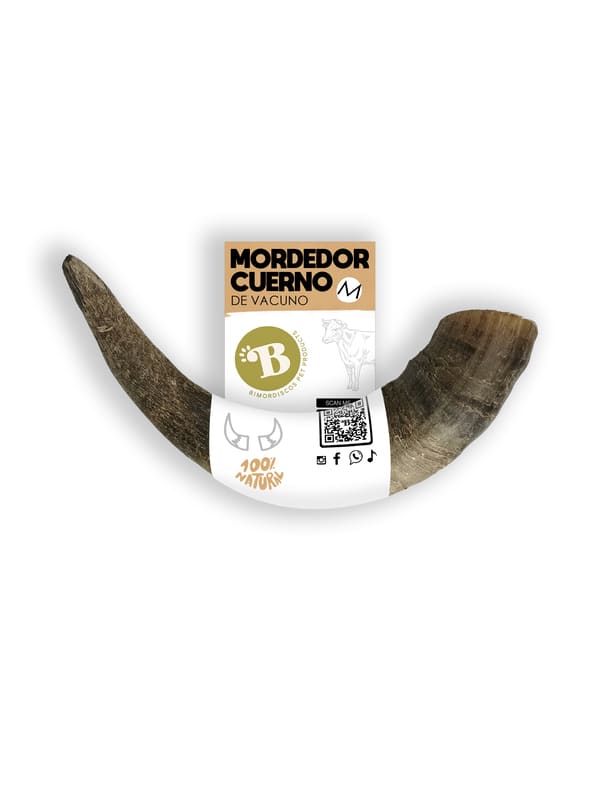 PACK de 2 Cuerno de Vacuno para Perros