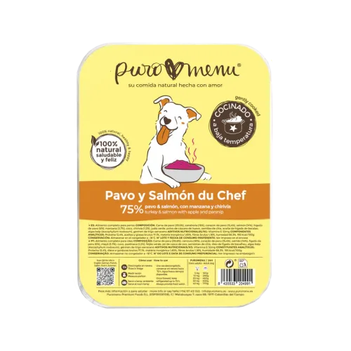PuroMenu Pavo y Salmón du Chef